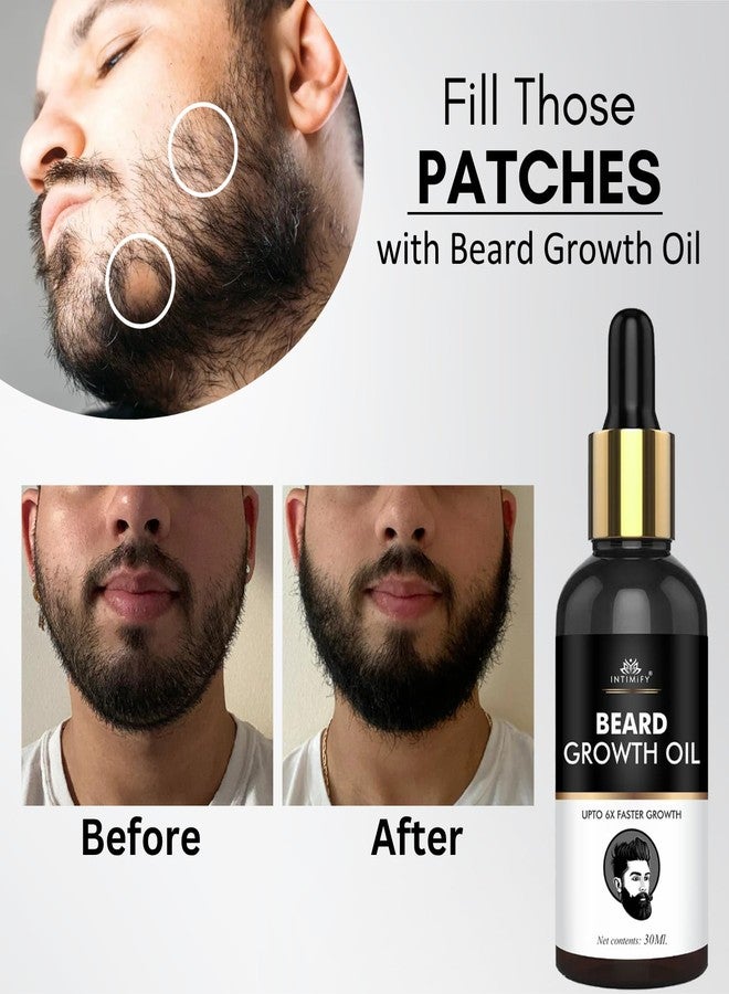 INTIMIFY زيت إنتيميفاي لنمو اللحية، للحية أكثر كثافة وطولاً، غني بالأعشاب الطبيعية - 30 مل (عبوة واحدة) - Image 2